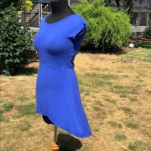 Used high/low jersey top